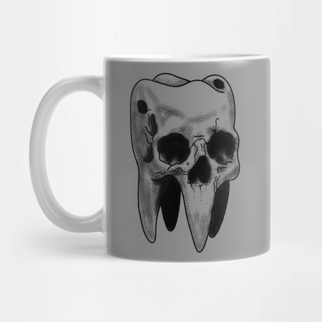 tooth skull by Moto-MotoMolina